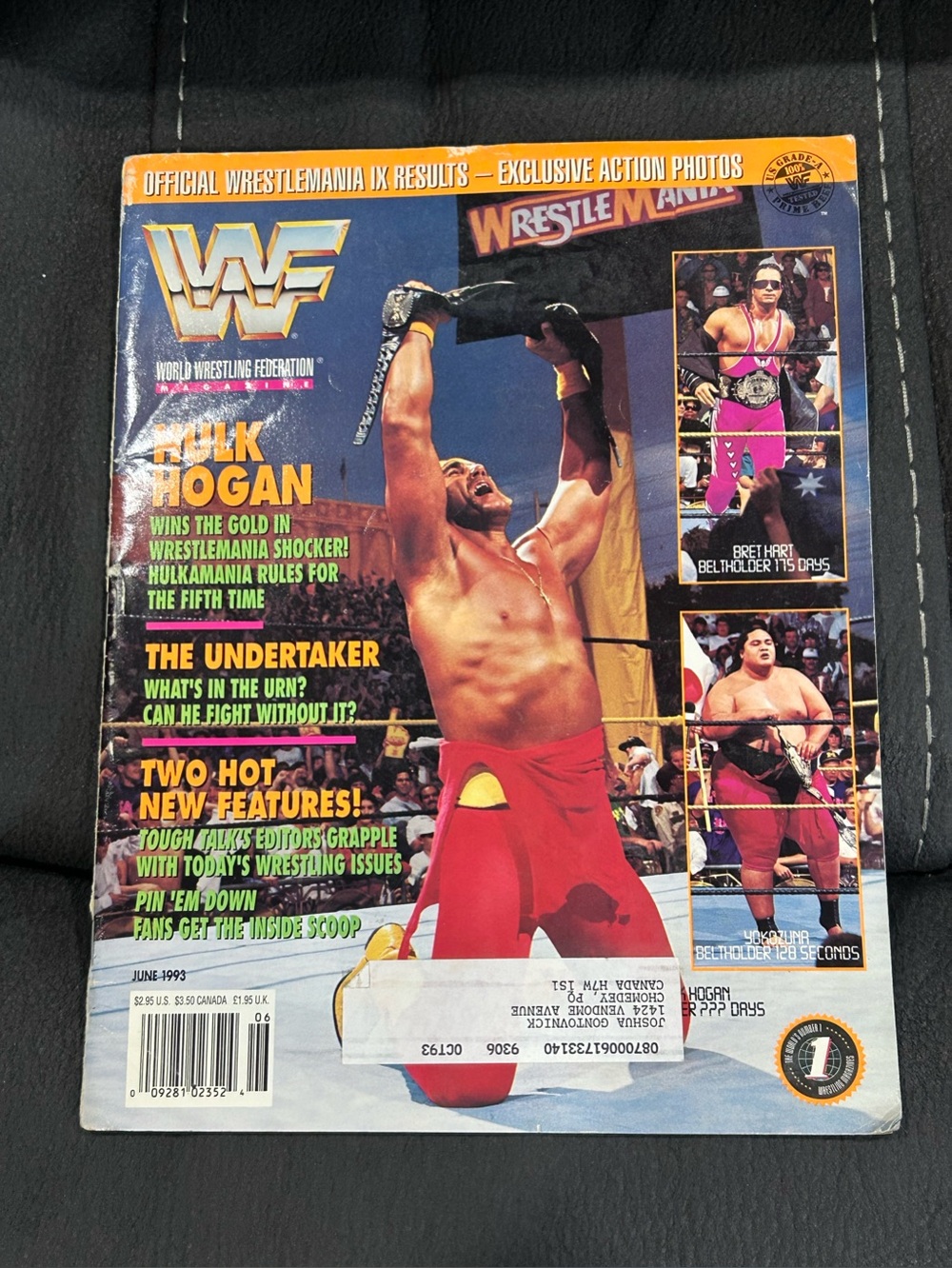 WWF magazine - June 1993